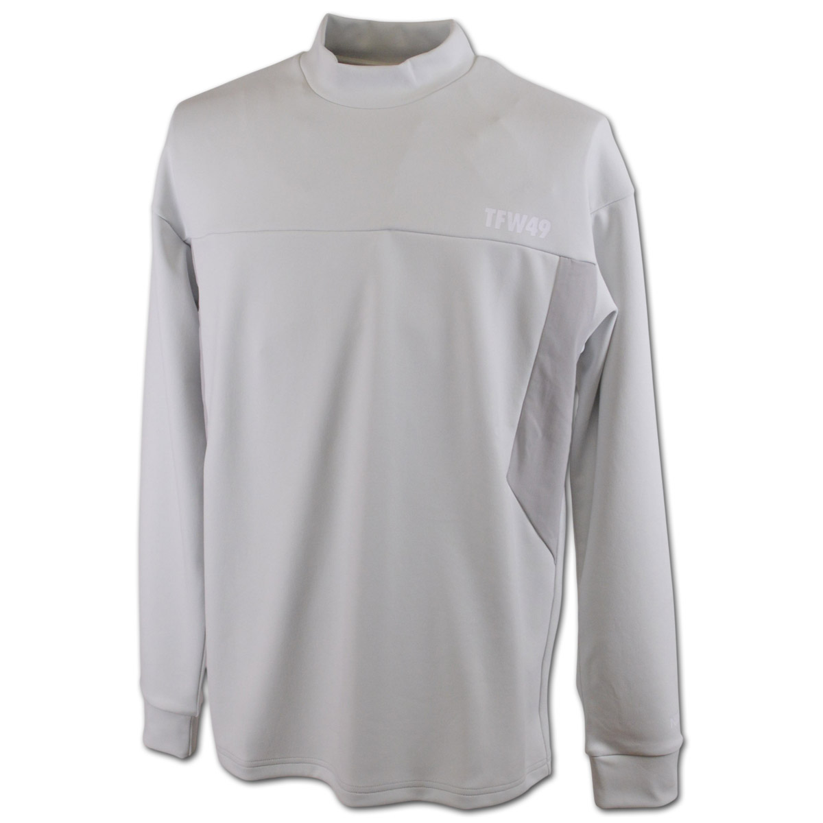 TFW49 長袖ハイネックシャツ ゴルフウェア メンズ モックネック 秋冬用