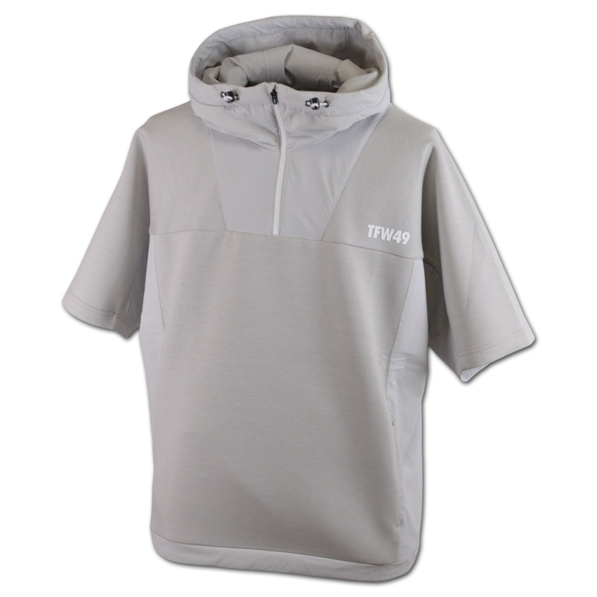 TFW49 半袖プルオーバー ゴルフウェア メンズ パーカー 秋冬用 黒 紺