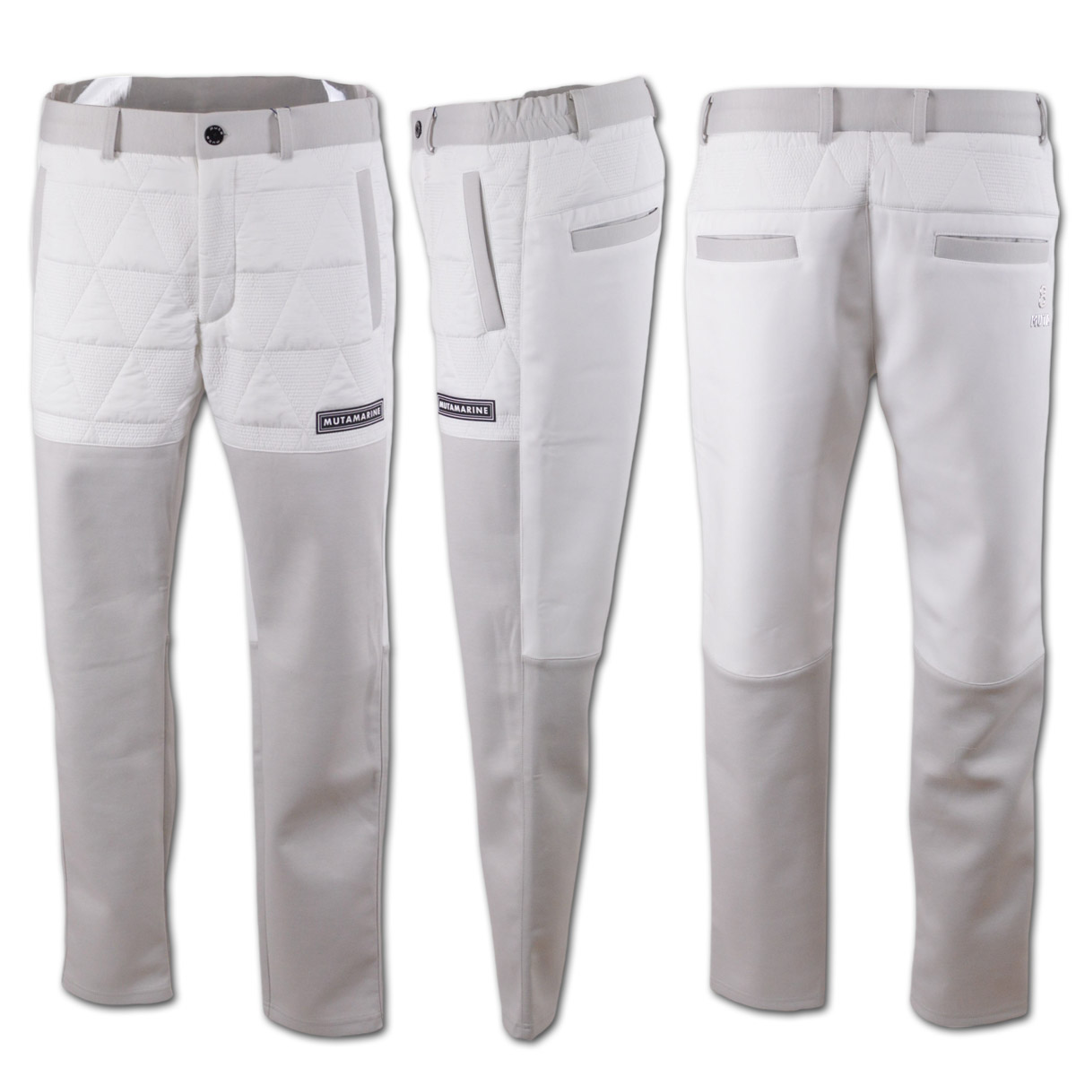 muta ムータ ゴルフパンツ ホワイトL(6)サイズMMBC-190815 muta