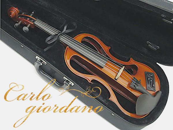 カルロジョルダーノ EV-202 ナチュラルブラウン シレンツィア エレキ