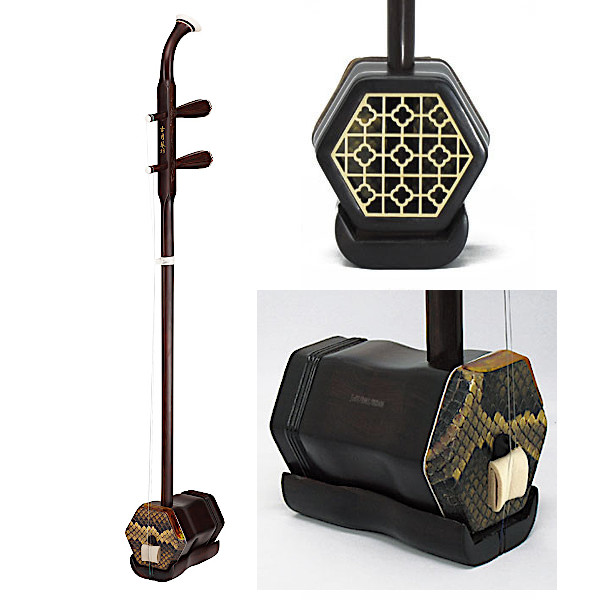 古月琴坊 ER-400 二胡セット 初心者 入門用に最適な紅木二胡