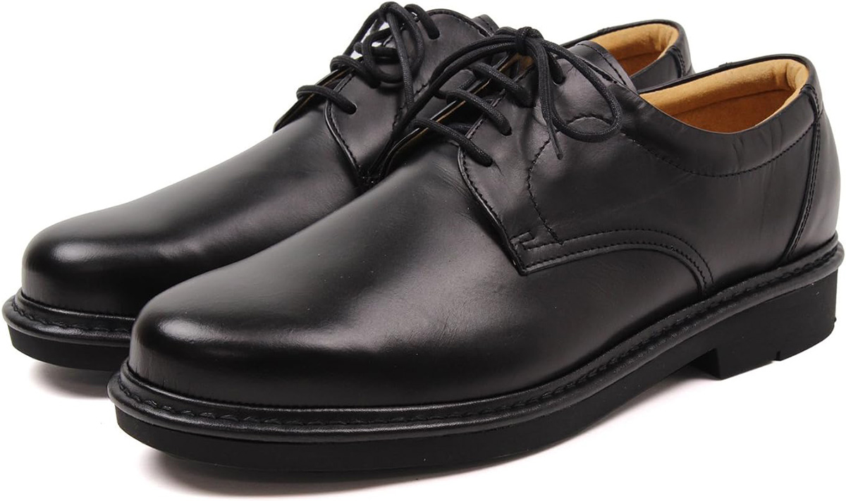 ビジネスシューズ 本革 メンズ 4e 日本製 軽量 幅広 撥水 防滑 抗菌