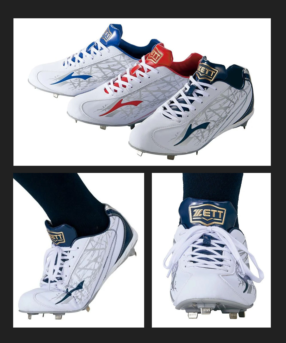 ゼット（ZETT） 野球 スパイク ジュニア 3e 金具 埋込み メンズ