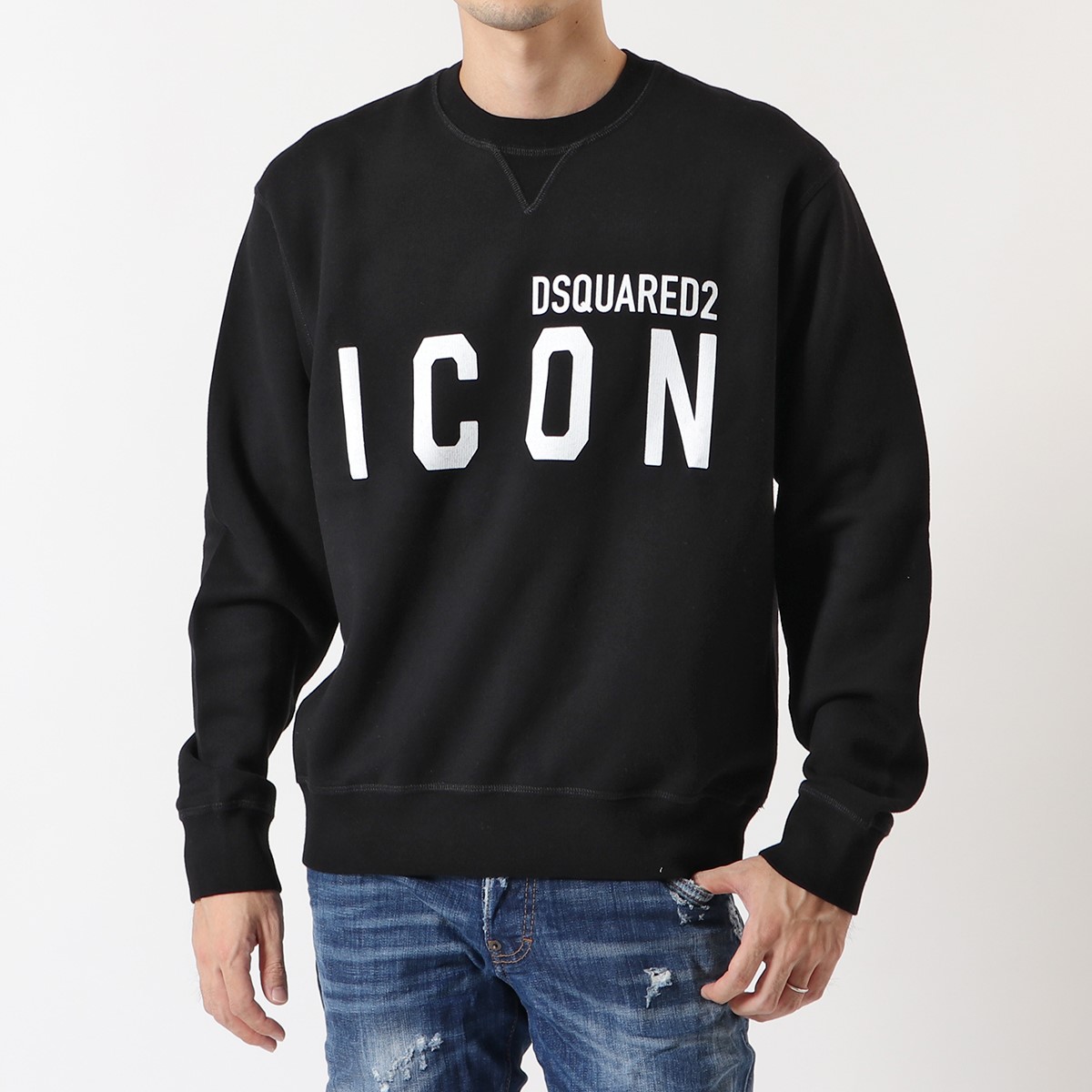 DSQUARED2（ディースクエアード） S79GU0004 S25516 Icon Crewneck