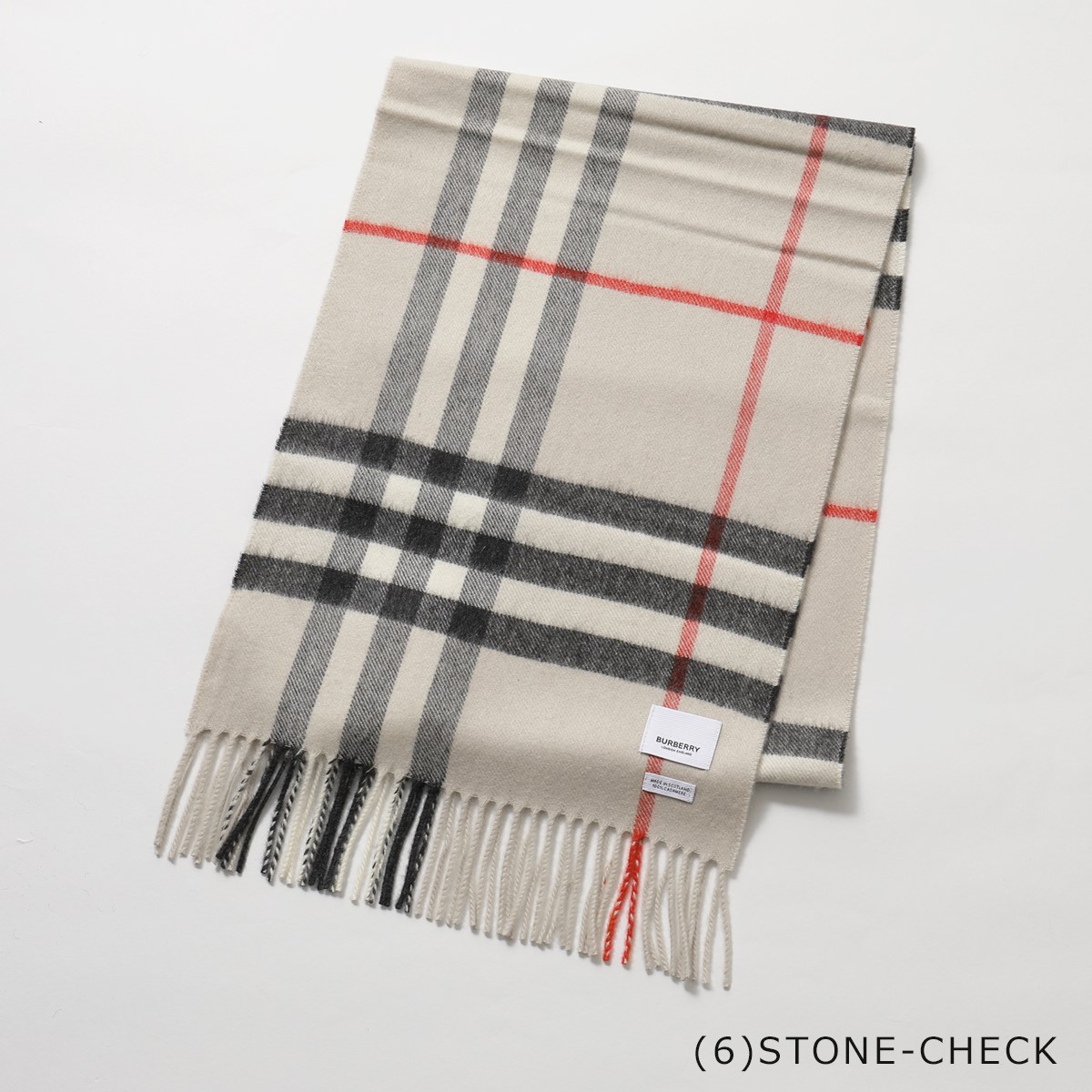 BURBERRY（バーバリー） GIANT CHECK CASHMERE SCARF GIANT ICON