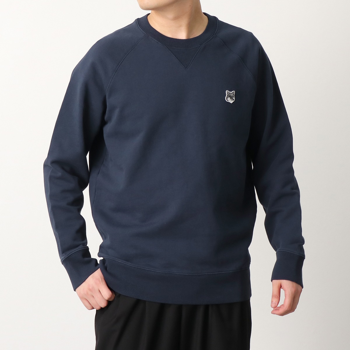 MAISON KITSUNE（メゾン キツネ） トレーナー GM00333KM0002 GREY FOX