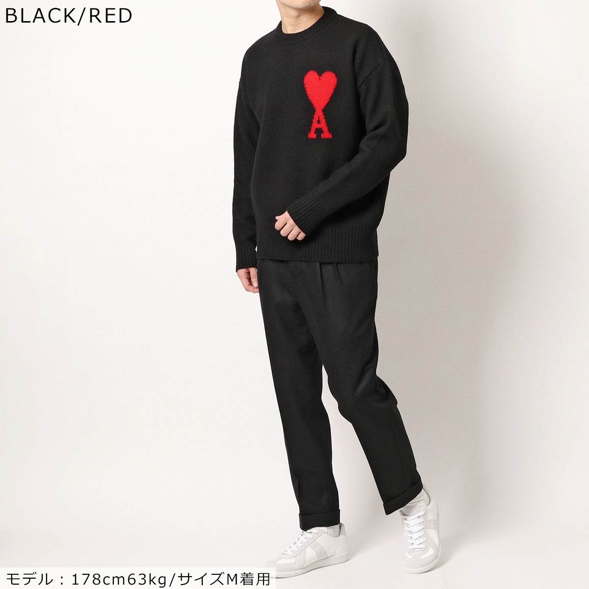 AMI Alexandre Mattiussi ami paris アミパリス セーター UKS002.018