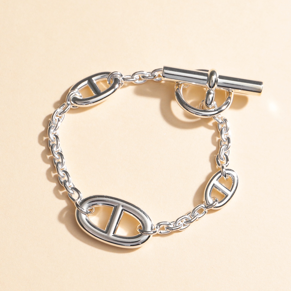 HERMES（エルメス） ブレスレット シェーヌダンクル ファランドール