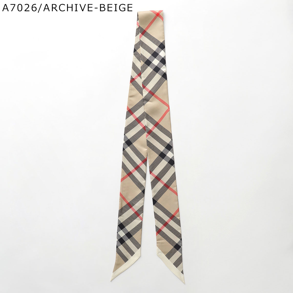BURBERRY（バーバリー） シルクスカーフ SILK SY レディース スキニー