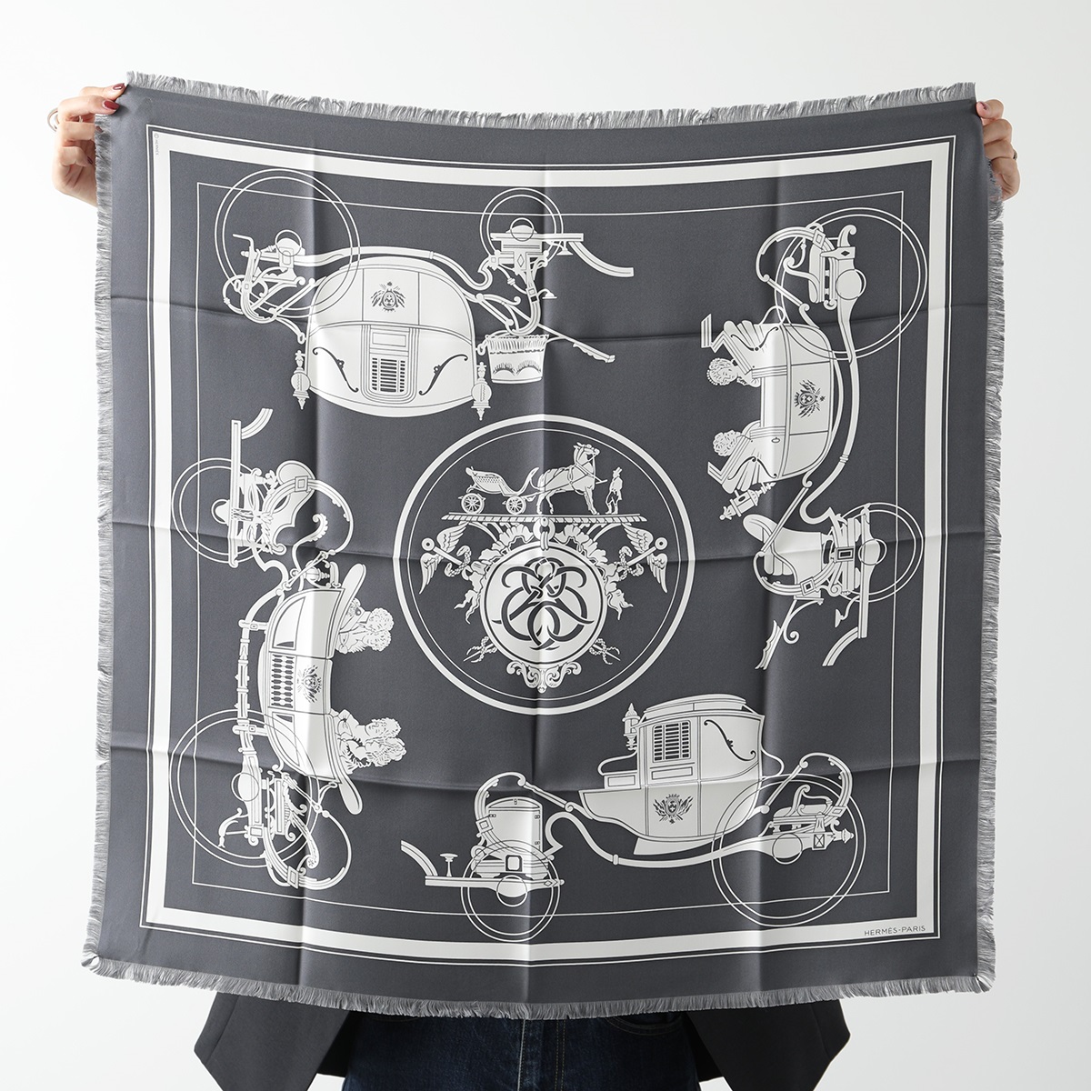 HERMES（エルメス） スカーフ CARRE カレH 80×80 エクスリブリス
