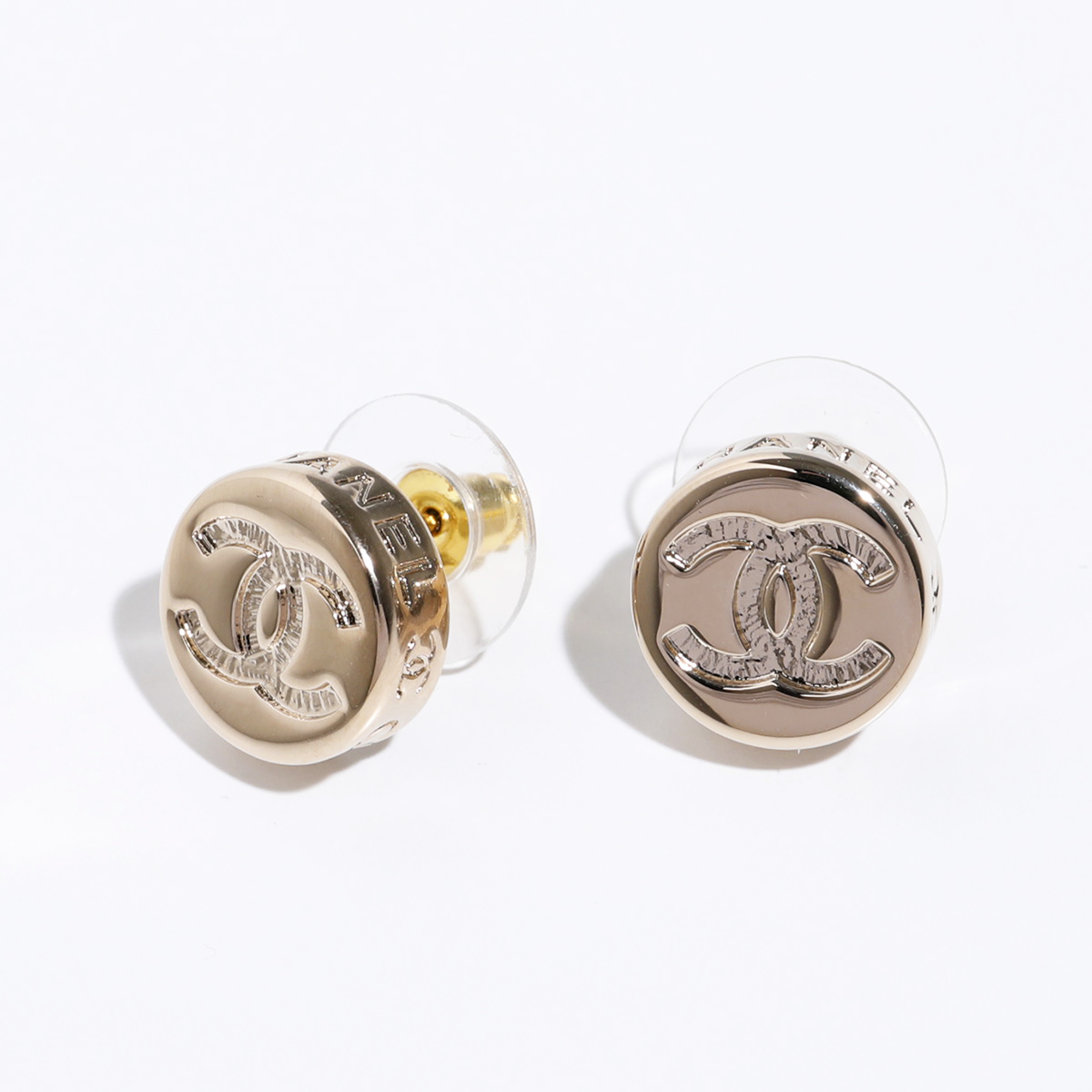 CHANEL（シャネル） ピアス ABE860 B19233 レディース サークル ボタン