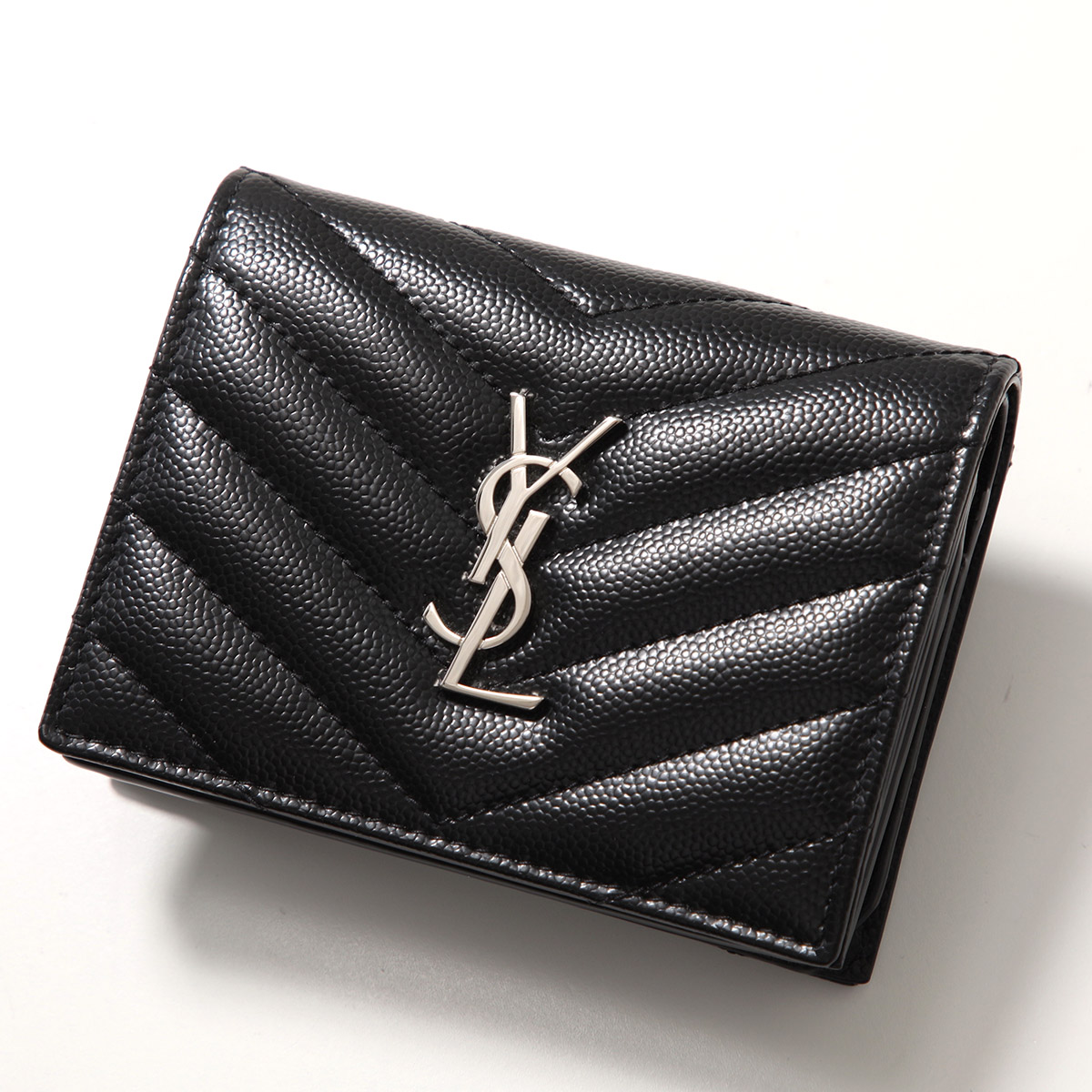 SAINT LAURENT サンローラン 二つ折り財布 668290 BOWA2 レディース