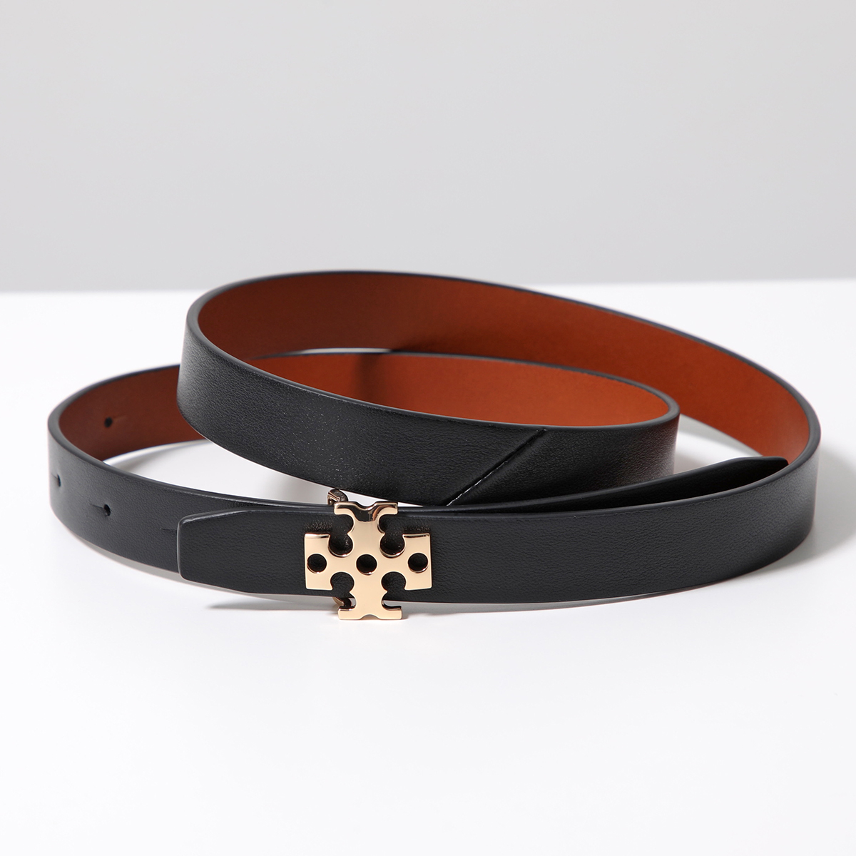 TORY BURCH（トリーバーチ） ナローベルト LOGO BELT ロゴ 157857