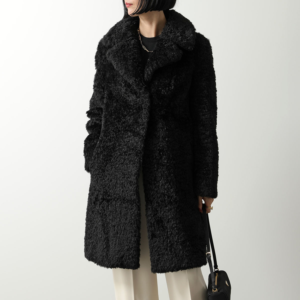 HERNO（ヘルノ） エコファーコート GC000503D 12421 レディース ロング