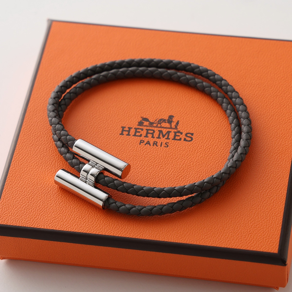 HERMES（エルメス） ブレスレット トゥルニトレッセ Tournis Tresse