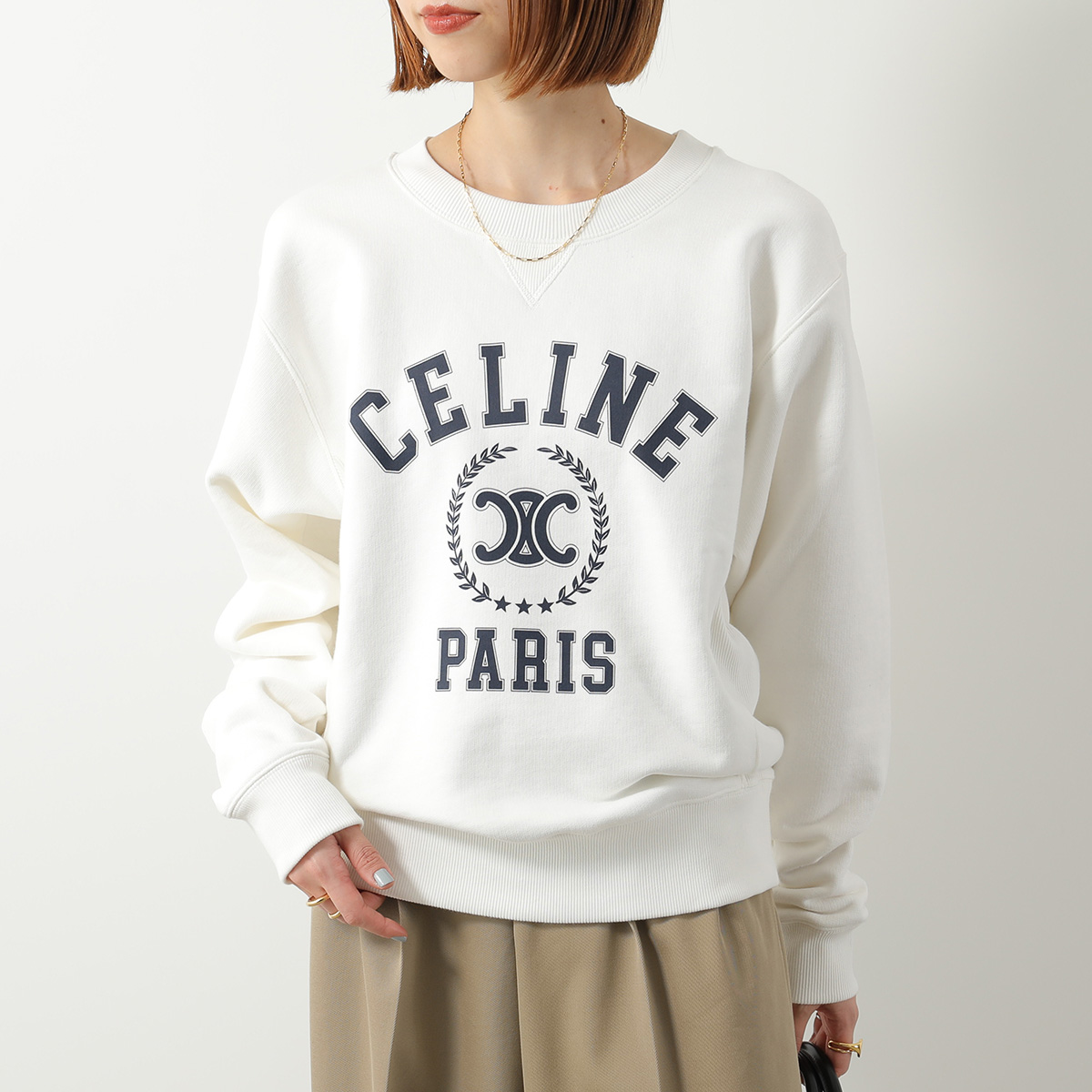 CELINE（セリーヌ） トレーナー RY0DR345F.FYW4 レディース スウェット