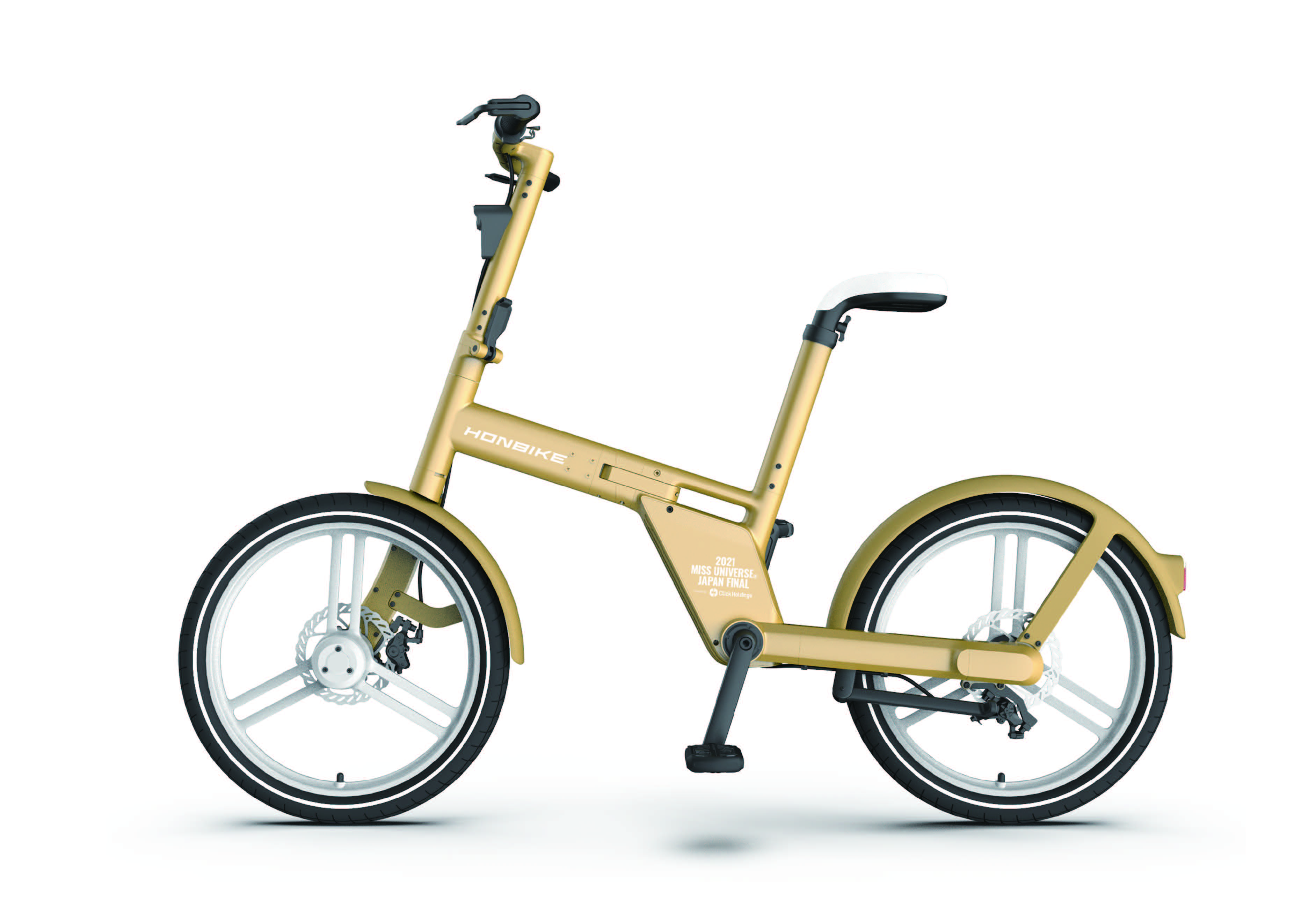 おもち カゴ付き2台 ホンバイクストン シルバー カゴあり おもち カゴ