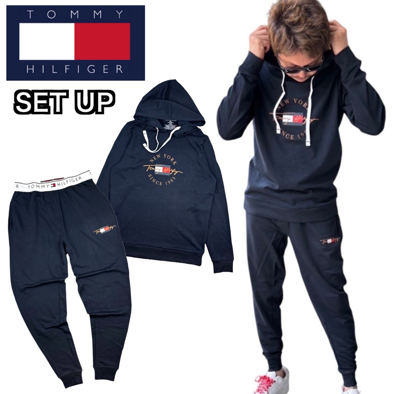 TOMMY HILFIGER（トミー・ヒルフィガー） セットアップ 上下2点セット