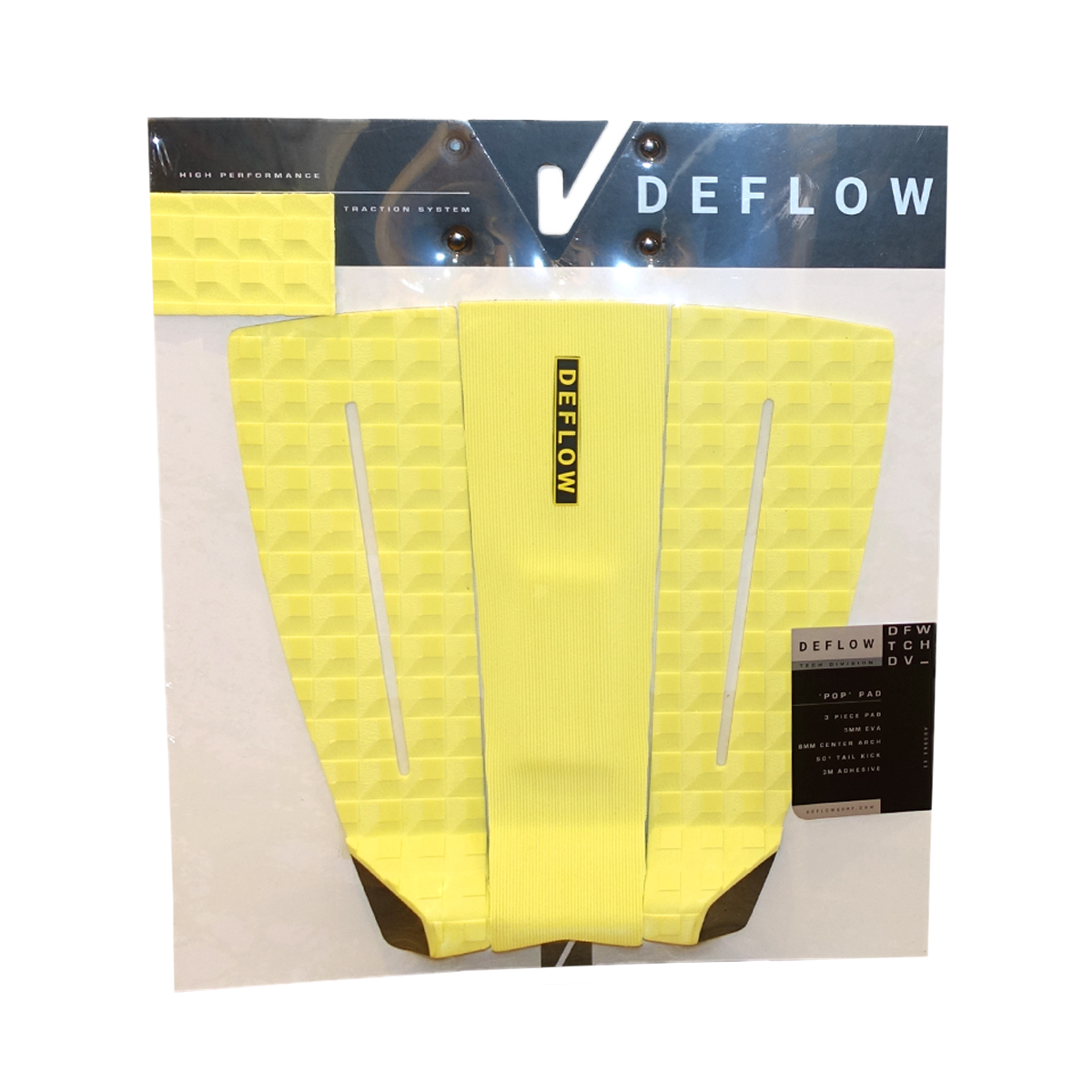 DEFLOW デフロウ デッキパッド 3ピース 3 PIECE POP PAD ポップパッド