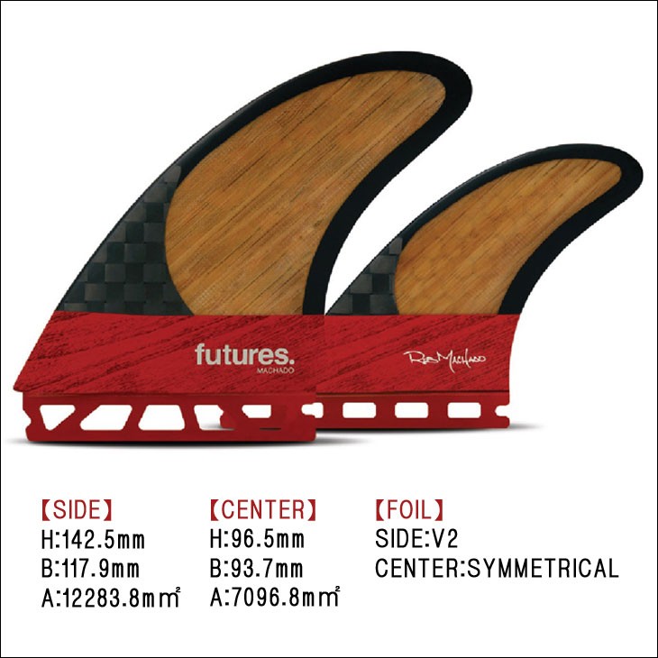 futures.（フューチャー） フィン ROB MACHADO 2+1 ロブ・マチャド