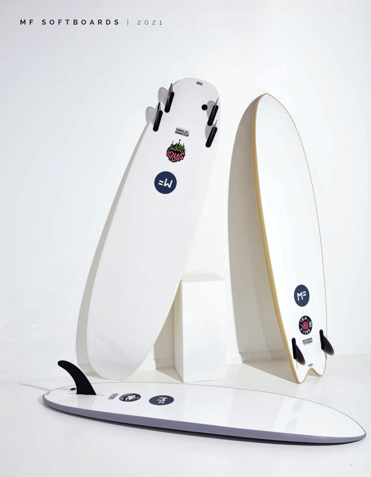 ミックファニング ソフトボード サーフボード SUPER SOFT TRI 7'6