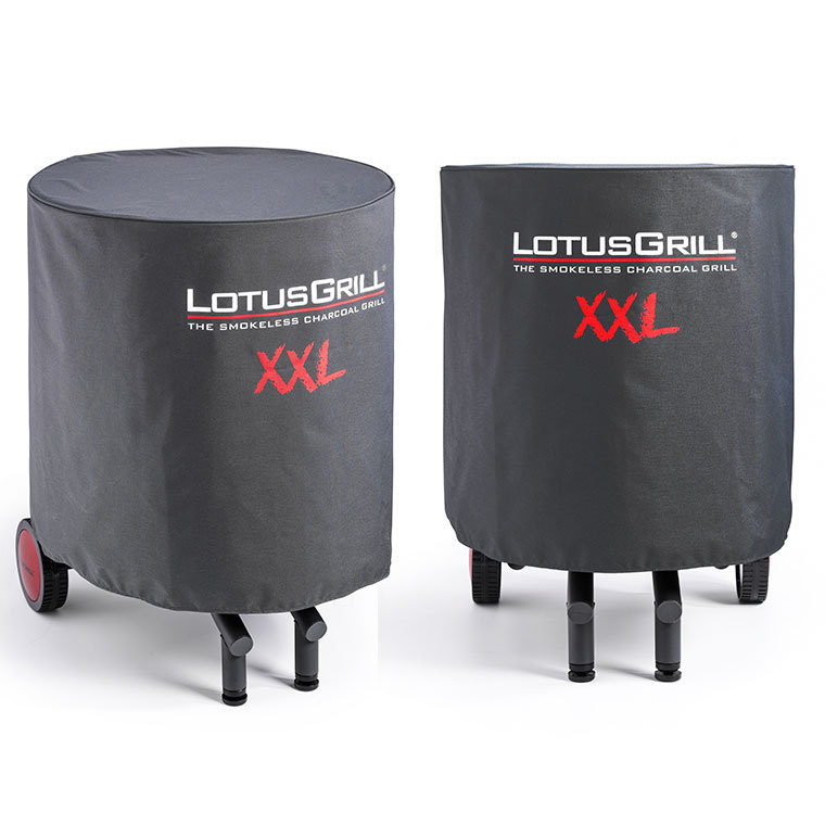 ハーフェレ 無煙炭火バーベキューコンロ ロータスグリルXXL レッド