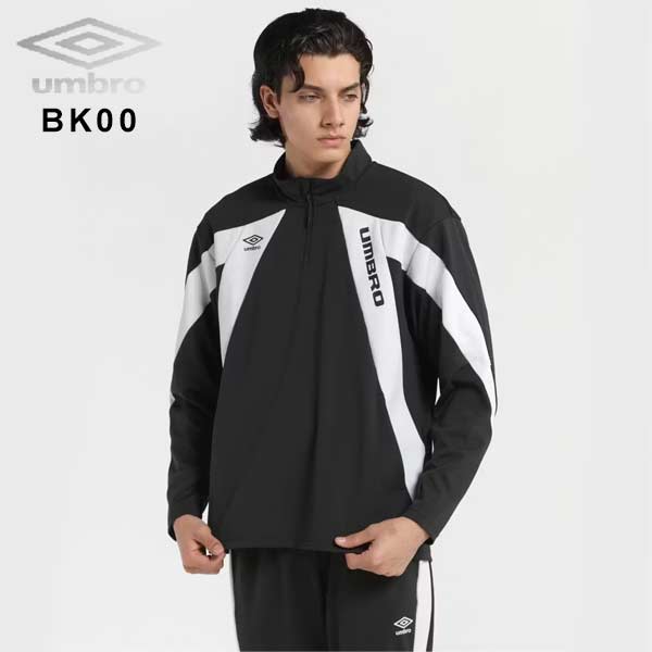 umbro（アンブロ） ウェア ウォームアップ ハーフジップトップ THE