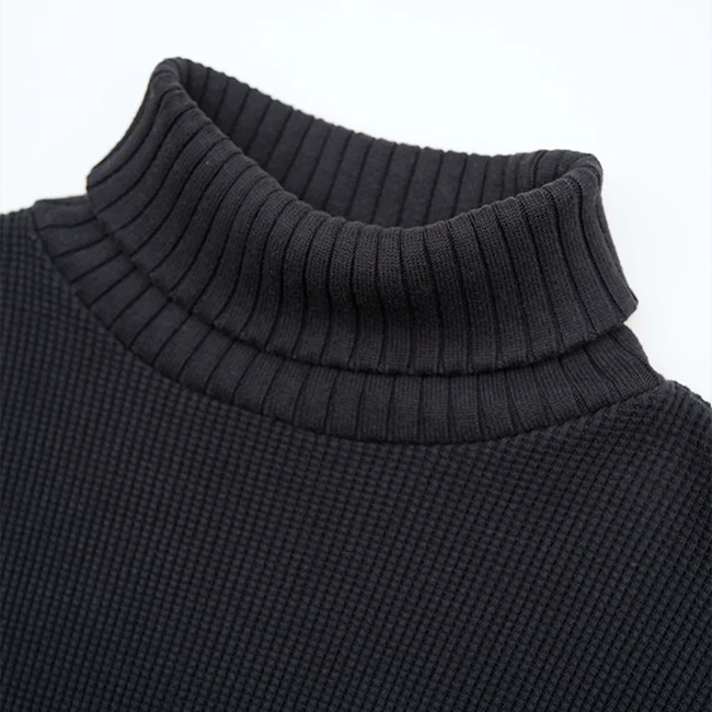 NIGEL CABOURN（ナイジェルケーボン） タートルネックワッフル 8051-00