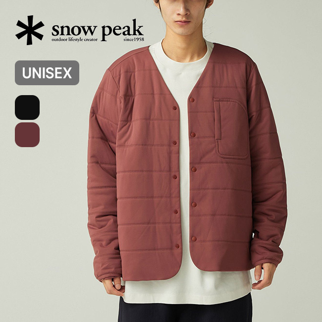 snow peak（スノーピーク） フレキシブルインサレーテッドカーディガン