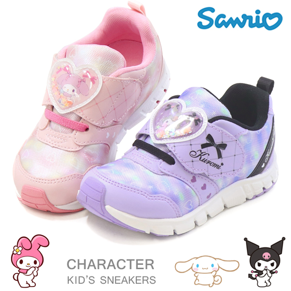 新品✨My Melody マイメロ ピンク スニーカー 双子 16cm 新品✨My