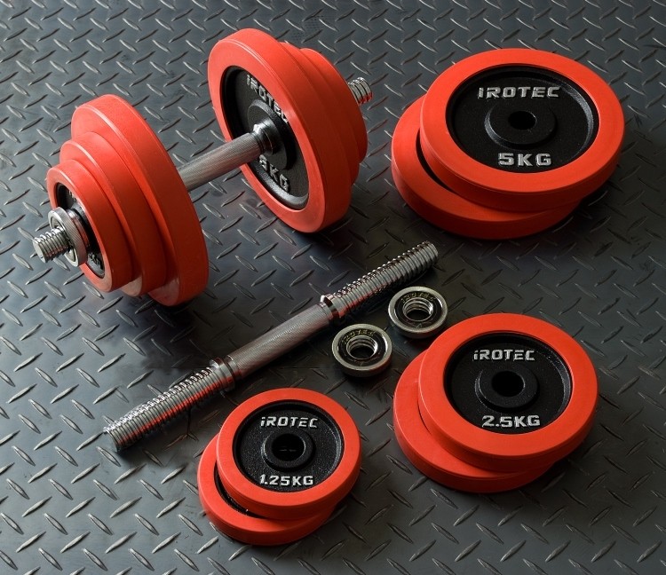 IROTEC（アイロテック） [2/22-2/23はPアップ] ラバー ダンベル 40kg