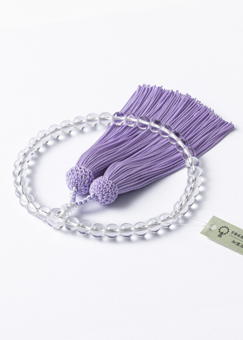 マンモス数珠 一点専用 高級－念珠／約8mm（マンモスの牙／本翡翠