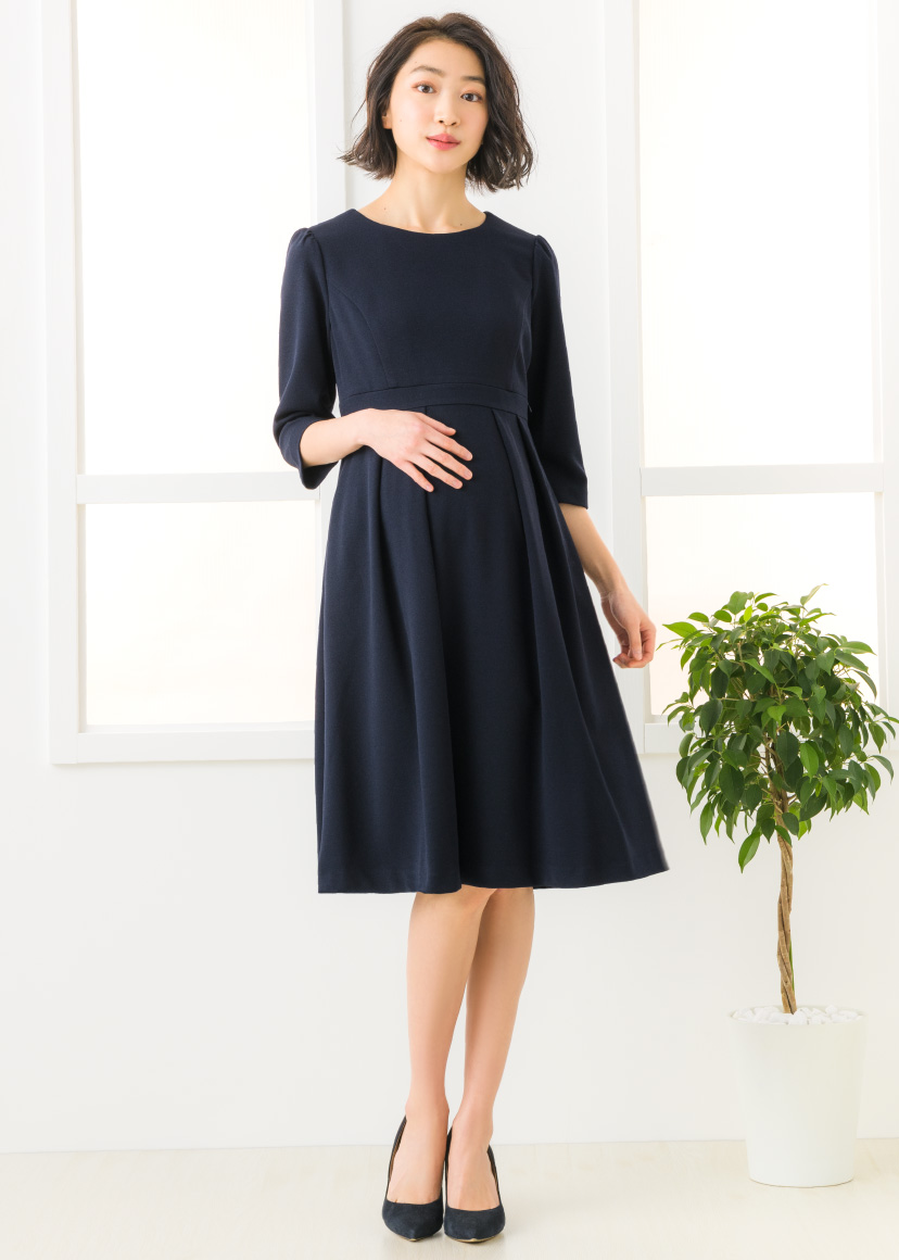 ワンピース マタニティ 授乳口付き レディース ロング セレモニー