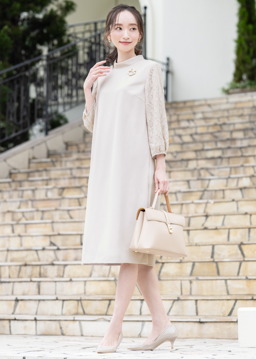 ワンピース マタニティ 授乳口付き レディース ロング セレモニー