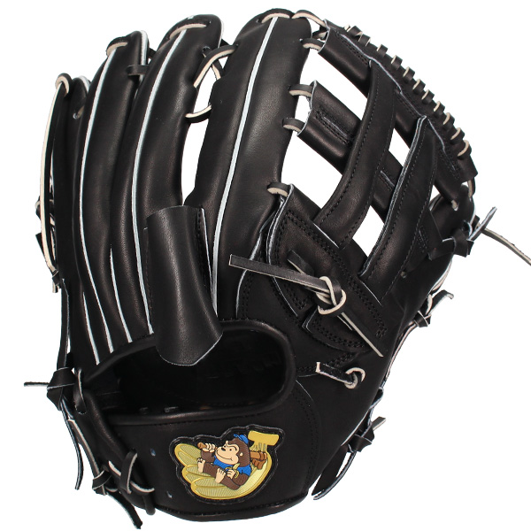 野球 ごりら印の野球道具 硬式グローブ グラブ 外野 外野手用 一般 右