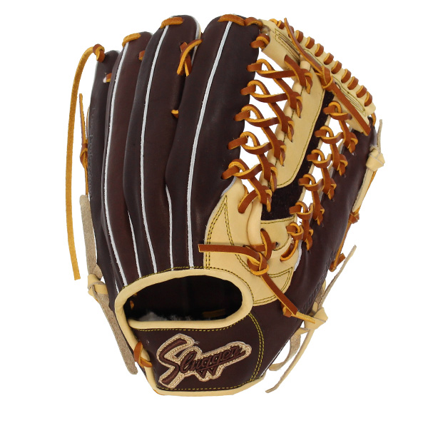 スラッガー 軟式グローブ 黒/ベージュ Slugger 軟式グローブ 黒