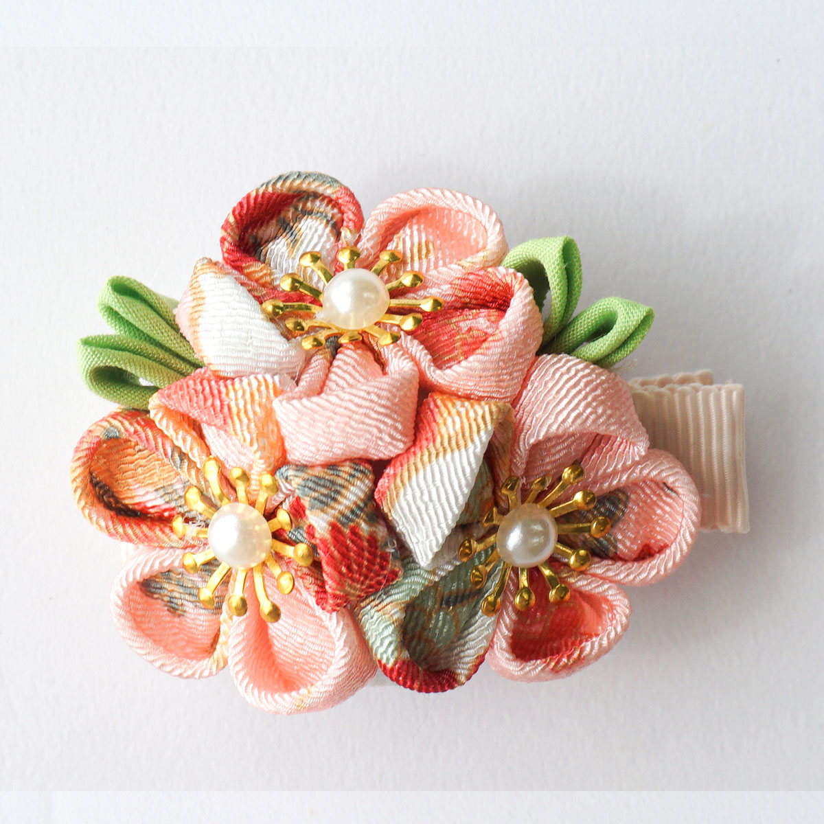 SweetMommy（スウィートマミー） ベビーヘアアクセサリー 髪飾り 3つ花