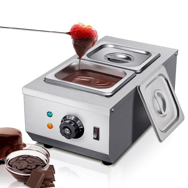 チョコレート溶融機 融解ポット 溶融鍋 ポット2個 溶融用鍋 30-80