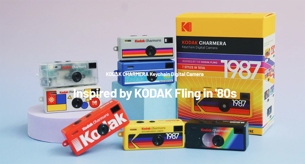 Kodak (コダック) CHARMERA チャーメラ キーチェーン デジタルカメラ