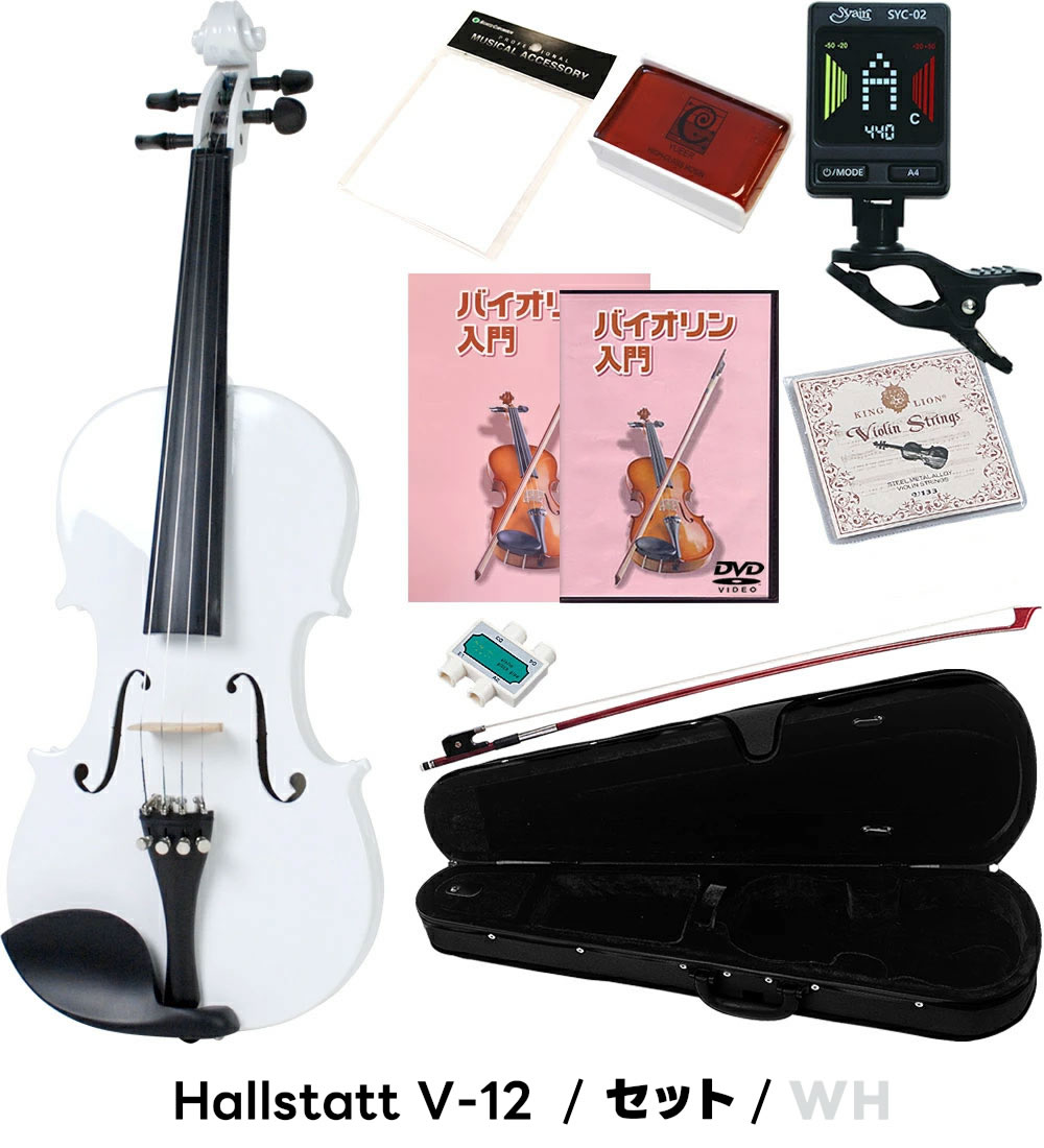 バイオリン 初心者セット Hallstatt V-12 〔ヴァイオリン 入門