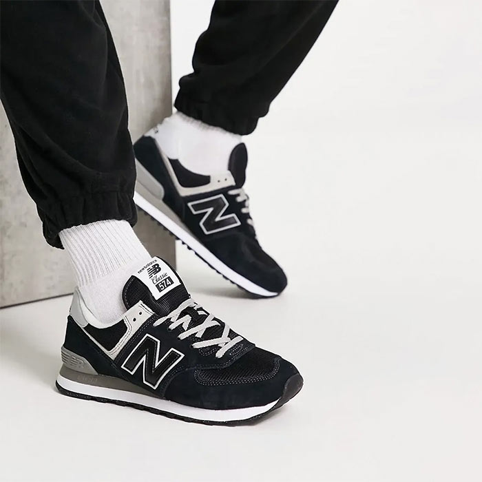 New Balance（ニューバランス） スニーカー 黒 メンズ 574 靴 人気色