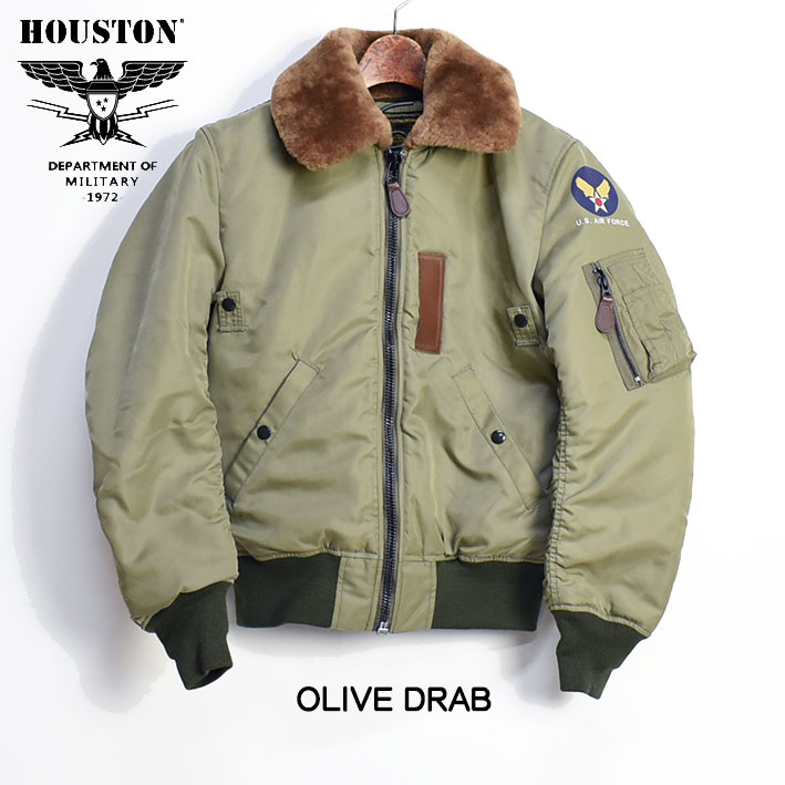 HOUSTON（ヒューストン） B-15B フライトジャケット US AIR FORCE B15