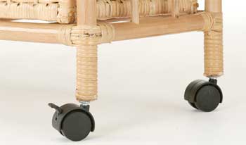 アジアン家具 籐 ラタンハンガーラック 上棚付ワイドラック 巾120cm