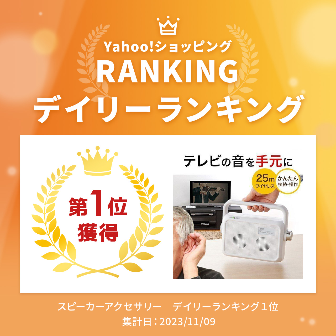 SANWA SUPPLY（サンワサプライ） テレビスピーカー テレビ用スピーカー