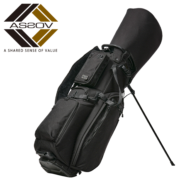 AS2OV（アッソブ） 最大43% 2/22限定 ゴルフ キャディバッグ スタンド