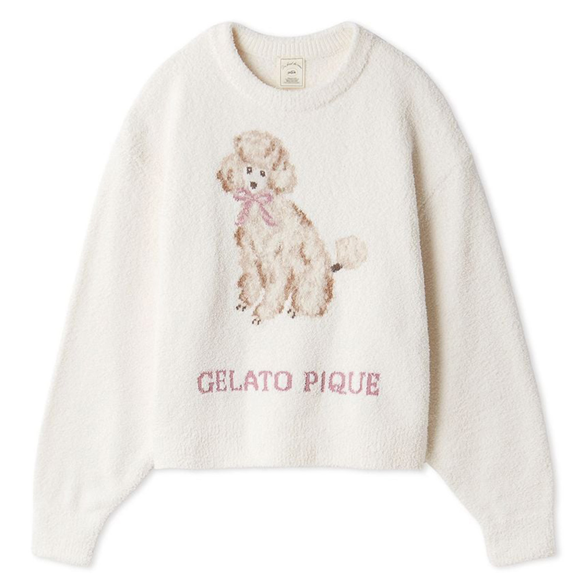 gelato pique（ジェラートピケ） プードルジャガードプルオーバー