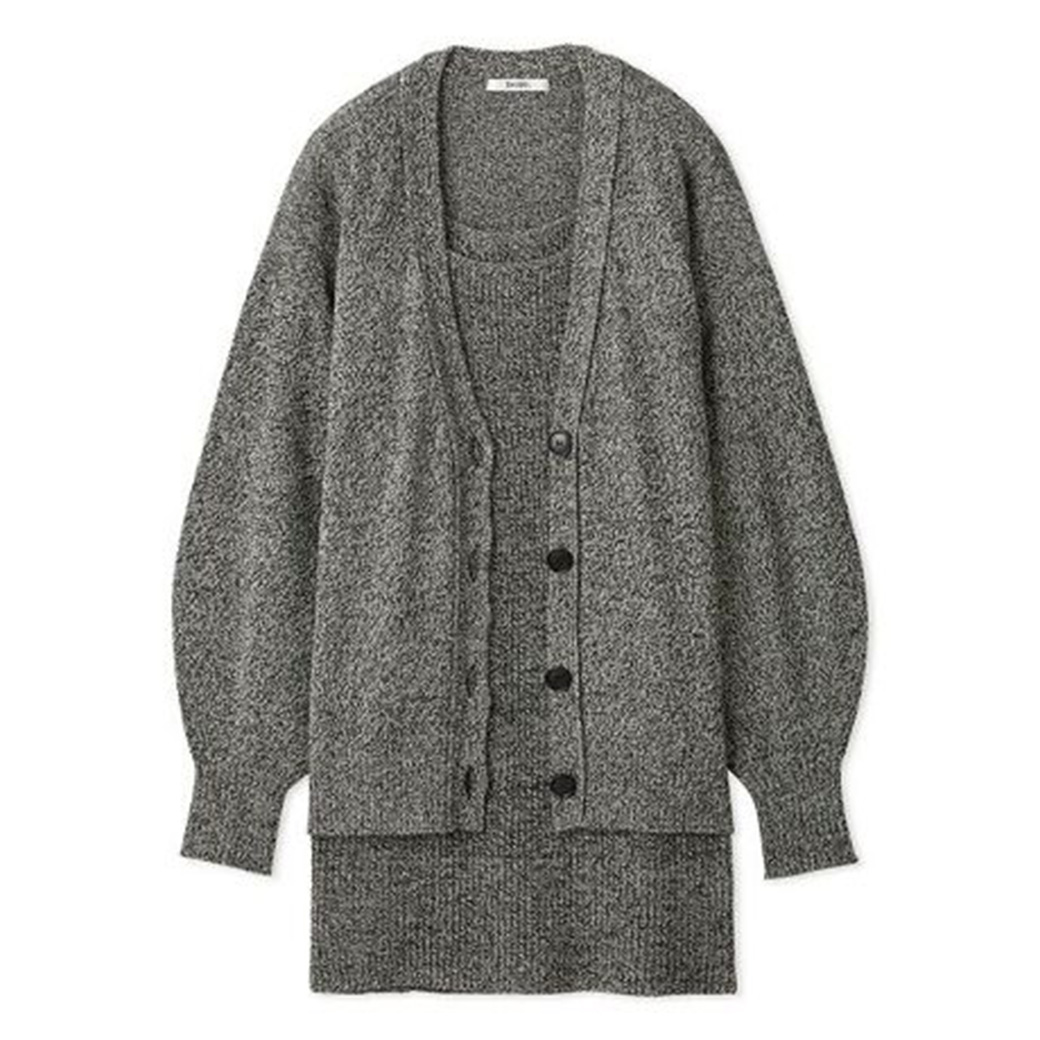 SNIDEL（スナイデル） SALE50%OFF ミニニットセットワンピース