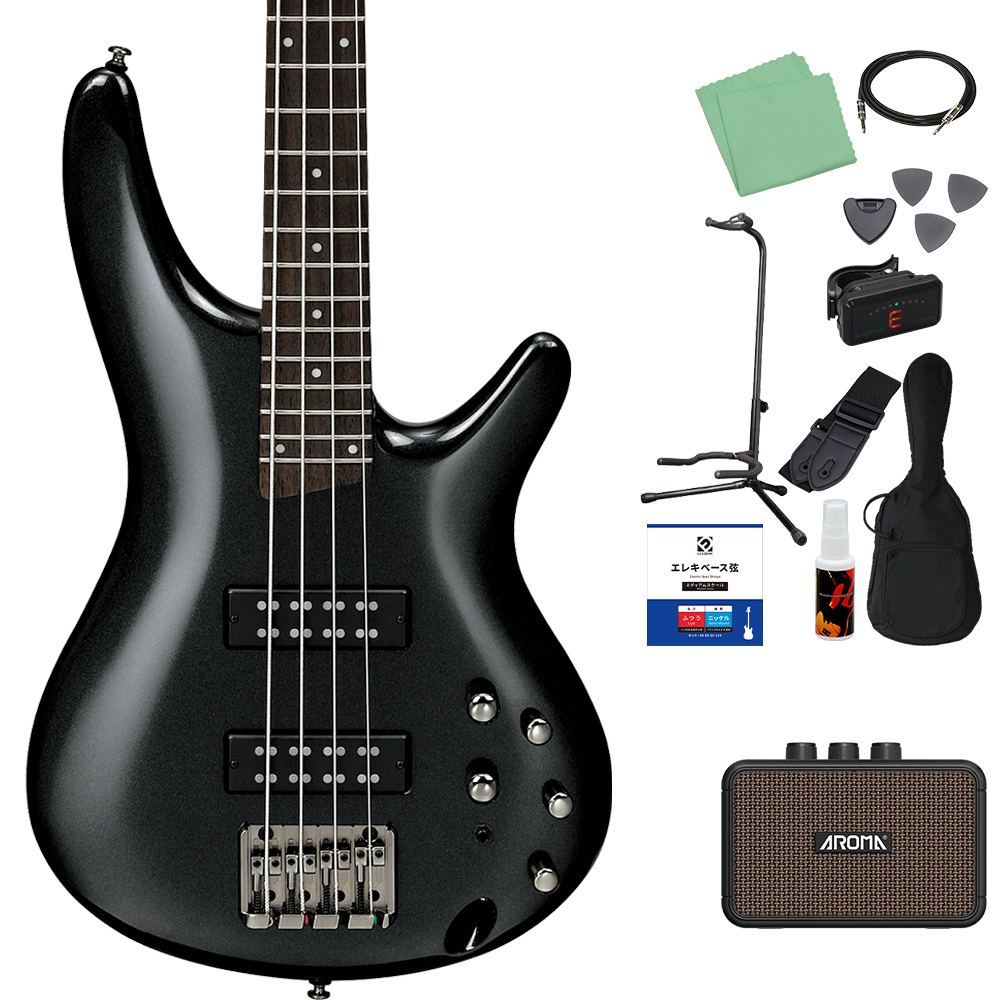 Ibanez（アイバニーズ） SR300E ベース初心者12点セット 充電式