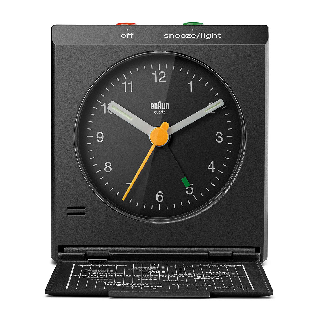 BRAUN ブラウン BC05 Travel alarm clock Dieter Rams ディーター