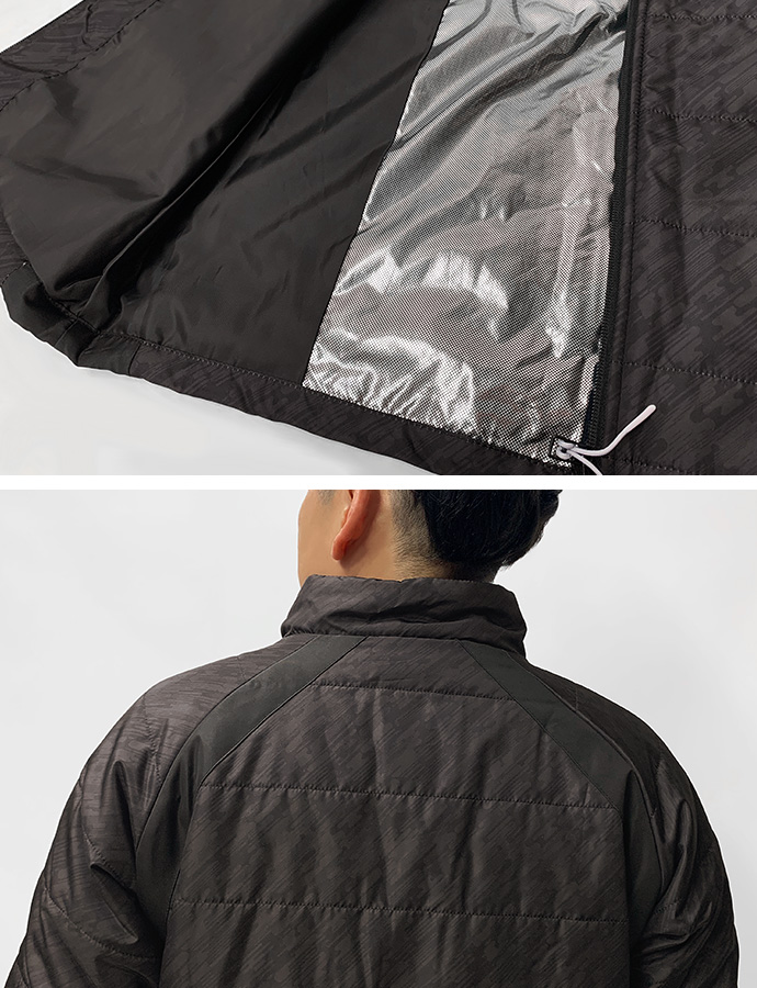 アウター ブルゾン ジャケット 中綿 ジップアップ スポーツ ゴルフ